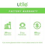 Utile 300ml Borosilicate Glass Beaker Set, 12pcs