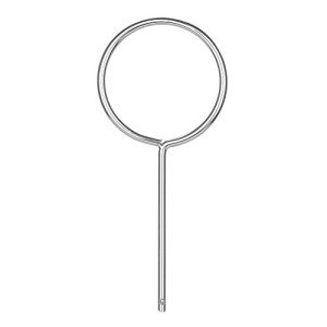 StonyLab Chrome-Plated Support Retort Ring, 120mm