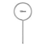 StonyLab Chrome-Plated Support Retort Ring, 120mm