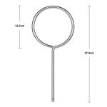 StonyLab Chrome-Plated Support Retort Ring, 120mm