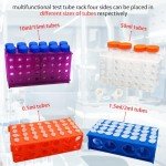 Multi-Function 4-Sided Test Tube Racks - 6 Pack