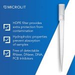 Microlit Low-Retention Hydrophobic Pipette Tips - 480 Count