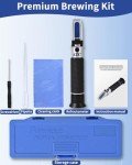CIMALAB Dual Scale Brix Refractometer with ATC