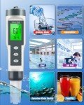 3-in-1 Digital pH Meter for Water Testing