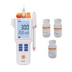 Portable pH Meter with 200 Data Sets