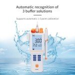 Portable pH Meter with 200 Data Sets