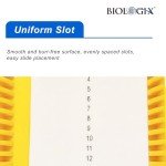 5-Pack Microscope Slide Storage Box - 25 Places