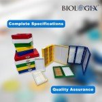 5-Pack Microscope Slide Storage Box - 25 Places