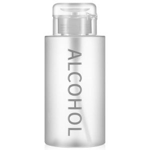 10 oz Alcohol Pump Dispenser Bottle - Refillable