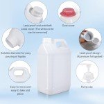 1 Gallon Food-Safe Plastic Jug - 4-Pack