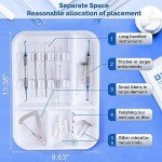 Divided Autoclavable Dental Instrument Trays - Size B