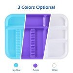 Divided Autoclavable Dental Instrument Trays - Size B