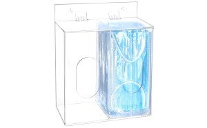 Acrylic Face Mask Dispenser Box with Lid