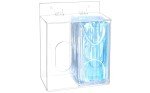 Acrylic Face Mask Dispenser Box with Lid