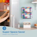 Wall-Mounted Double Glove Holder Organizer