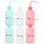 6pcs Curved Mouth Laboratory Wash Bottles