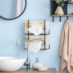 Wall-Mounted Double Glove Holder Organizer