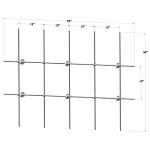 Lee Engineering 6' Aluminum Back Mount Lab Frame Kit