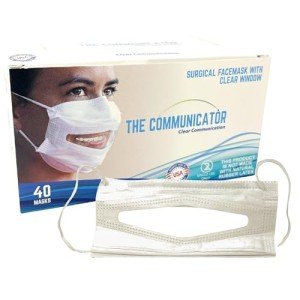 Clear Surgical Masks (40 Pack) - ASTM Level 1