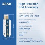 iDiAK U30T USB Temperature Data Logger - 1 Pack