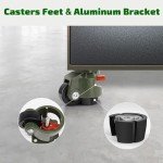 Heavy-Duty Leveling Casters Set of 4