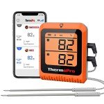 ThermoPro Wireless Meat Thermometer with 2 Probes
