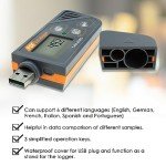 USB Temperature and Humidity Data Logger with Reports