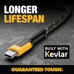 Dewalt Premium Braided USB C Fast Charging Cable