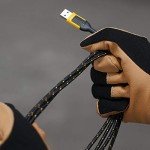 DEWALT 4 ft Braided Micro-USB Charging Cable