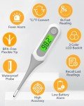 Fast-Reading Digital Thermometer for Adults & Kids