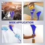 Set of 3 Plastic Automotive Oil Funnels