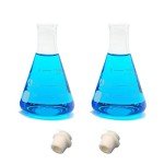 Narrow Mouth Glass Erlenmeyer Flask Set - 150ml