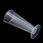 YXQ 100mL Plastic Graduated Measuring Cups, 2-Pack