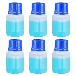 Plastic Narrow Mouth Lab Reagent Bottles, 2 OZ