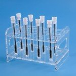 Clear Plastic Test Tubes with Caps - 50 Pack
