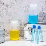 12 Pack Wide Mouth Polypropylene Reagent Bottles