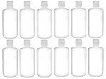 EISCO 12-Pack 1000ml Narrow Mouth Reagent Bottles