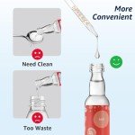 Soda Stream Compatible Glass Flavor Dropper Set