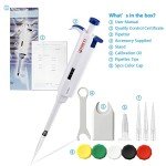 20-200µL Adjustable Single-Channel Manual Pipette