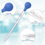10ml Glass Pipettes with Rubber Caps and Stir Rod