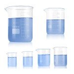 Yarlung 6-Pack Graduated Glass Beaker Set