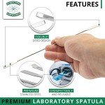 Stainless Steel Lab Spoon & Spatula Set, 4-Piece