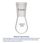 Borosilicate Glass Recovery Flask for Rotary Evaporators