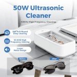 Portable Ultrasonic Jewelry Cleaner, 50W 22oz