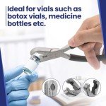 Dual Action Vial Opener and Decapper Tool