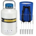 6L Liquid Nitrogen Cryogenic Container with Canisters