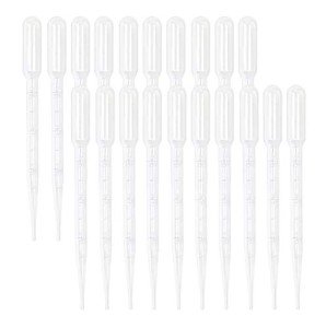 3ML Disposable Plastic Pipettes for Liquid Measuring - 20PCS
