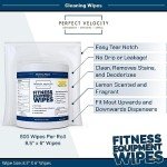 Fitness Equipment Cleaning Wipes - 4 Rolls