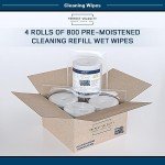 Fitness Equipment Cleaning Wipes - 4 Rolls