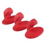 YYP Silicone Heat Resistant Pot Holders - Set of 3